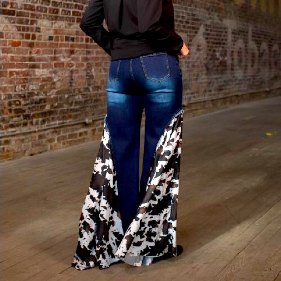 Cowhide jeans - Picture 3 of 4